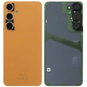 Cover posteriore per Samsung Galaxy S24+ (arancione) (originale)