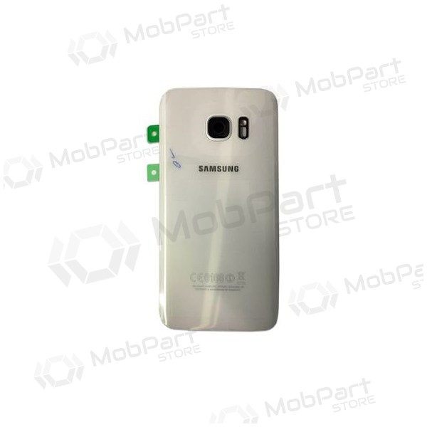 Samsung G935F Galaxy S7 Edge coperchio batteria posteriore (bianca) (usato grade A, originale)