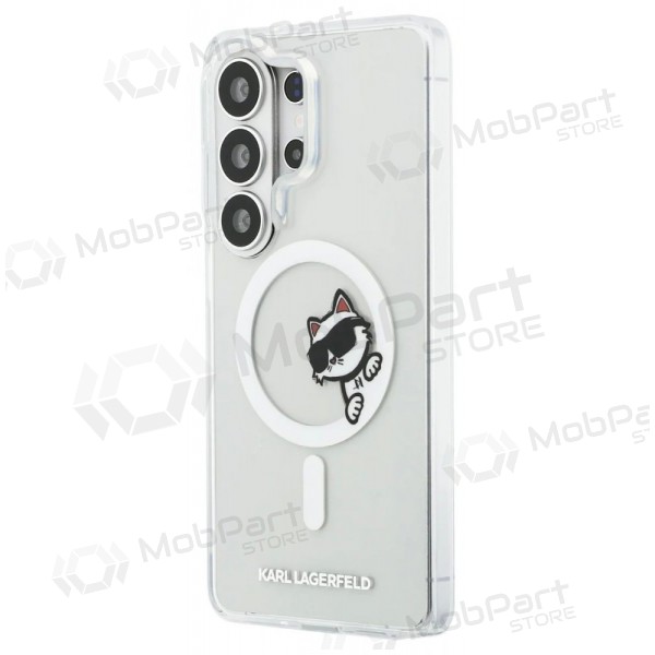 Custodia Samsung Galaxy S26 Ultra - Karl Lagerfeld IML Choupette Peekaboo Logo Magnetic (trasparente)