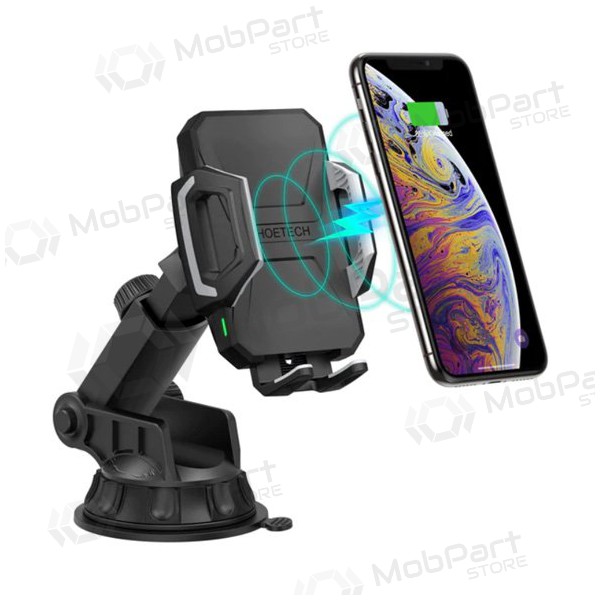 Supporto per telefono per auto CHOETECH, con funzione di ricarica wireless, 15W