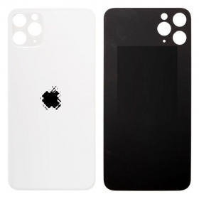 Apple iPhone 11 Pro Max coperchio batteria posteriore (d'argento) (bigger hole for camera)