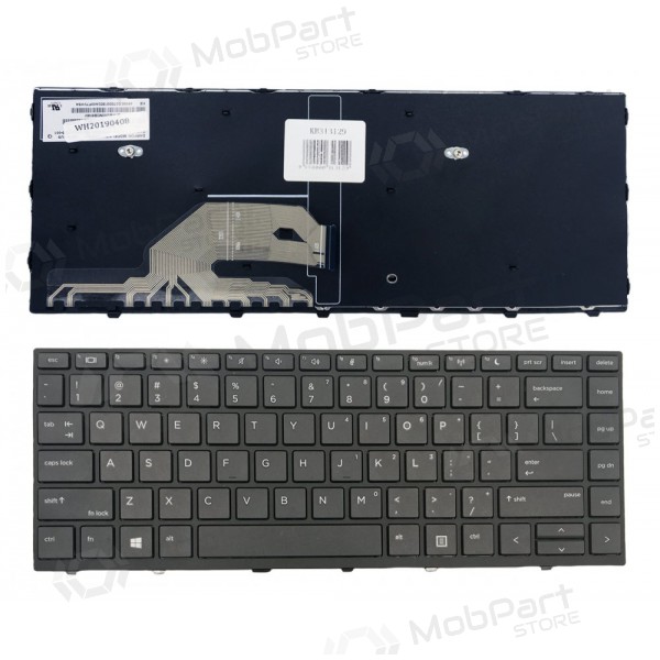 HP Probook: 430 G5, 440 G5 tastiera con una cornice HP Probook: 430 G5, 440 G5 tastiera con una cornice