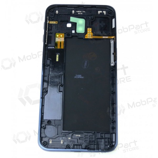 Samsung J610 Galaxy J6+ 2018 coperchio batteria posteriore (nero) (usato grade C, originale)