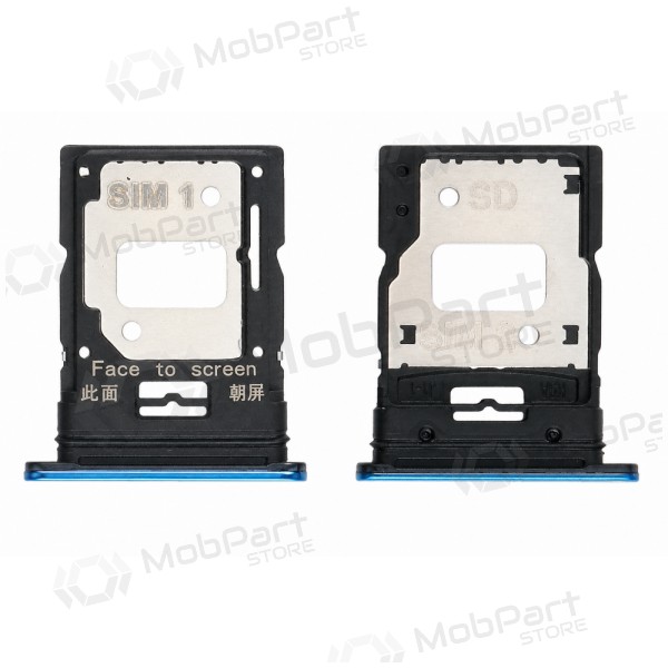 Supporto per scheda SIM Xiaomi Mi 11 Lite 4G / 5G / 5G NE 2021 (blu)