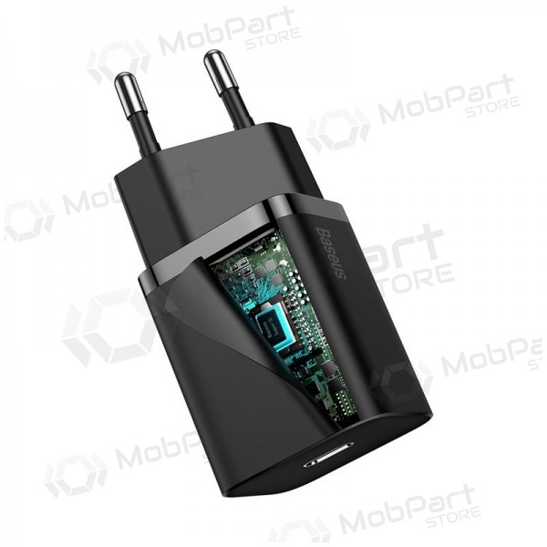 Caricatore buitinis Baseus Super Si 20W nero CCSUP-B01