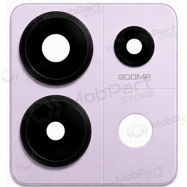 Vetro fotocamera con cornice per Xiaomi Redmi Note 13 Pro 5G (viola)