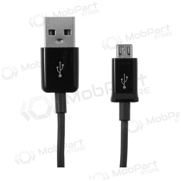 Samsung i9300 Galaxy S3 / i9300 Galaxy S3 Neo / N7000 Galaxy Note / i9100 Note microUSB cavo (1,5m) (nero)