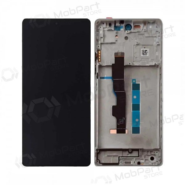 Xiaomi Redmi Note 13 5G schermo / display (Arctic White) (con una cornice) (originale)