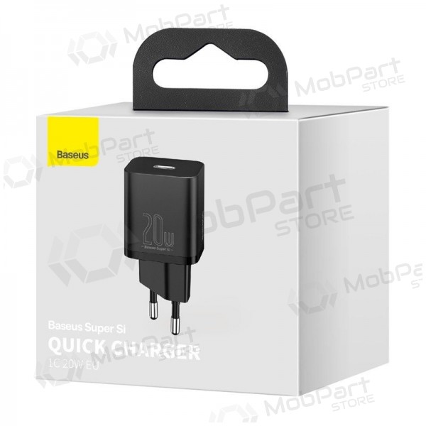 Caricatore buitinis Baseus Super Si 20W nero CCSUP-B01