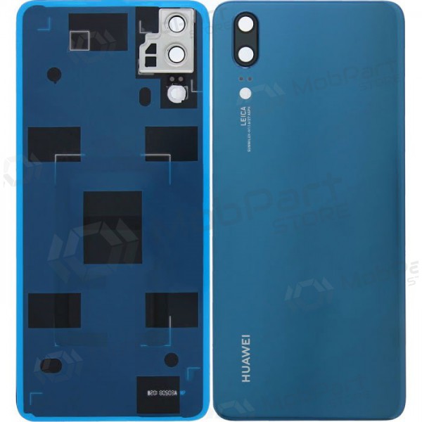 Huawei P20 coperchio batteria posteriore (blu) (usato grade B, originale)