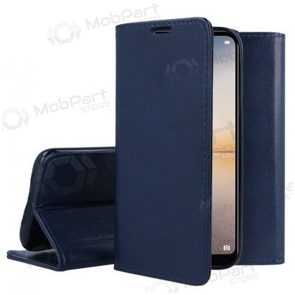 Custodia per Xiaomi Redmi Note 10 / Redmi Note 10S - Smart Magnetic (blu scuro)