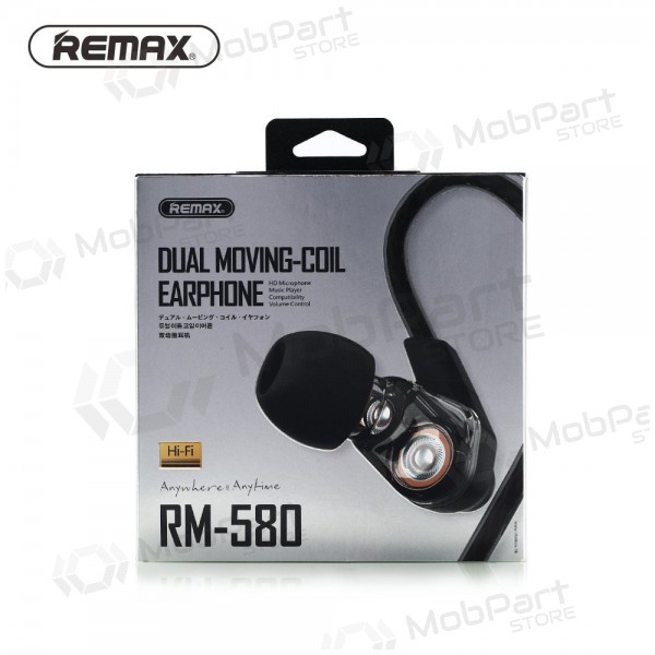 Mani libere Remax RM-580 3,5mm (nero)