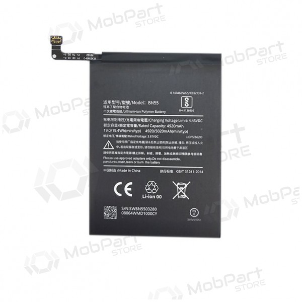 Batteria / accumulatore XIAOMI Redmi Note 9S (5020mAh)