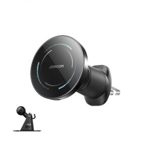 Automobilinis laikiklis-caricatore Joyroom JR-ZS502 MagSafe 15W (air vent/dashboard) nero