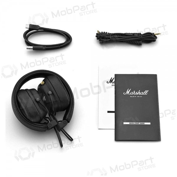 Cuffie wireless con microfono Marshall Major IV Bluetooth nere