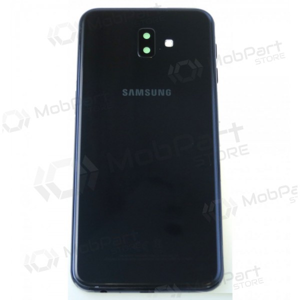 Samsung J610 Galaxy J6+ 2018 coperchio batteria posteriore (nero) (usato grade C, originale)