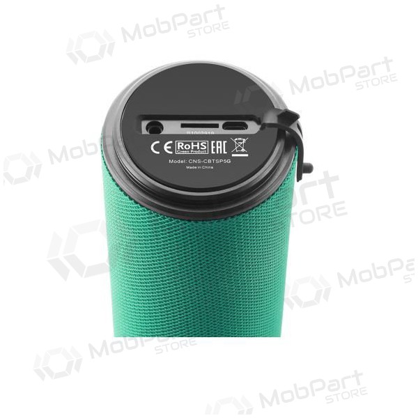 Altoparlante portatile Bluetooth CANYON CNS-CBTSP5 (MicroSD, AUX, BT V5.0, 1200mAh) (verde)