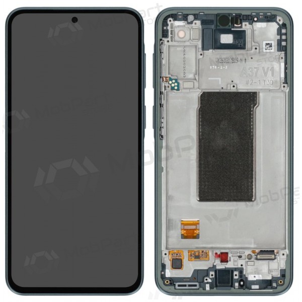 Schermo Samsung Galaxy A37 5G (grigio-verde) (con cornice) (originale)