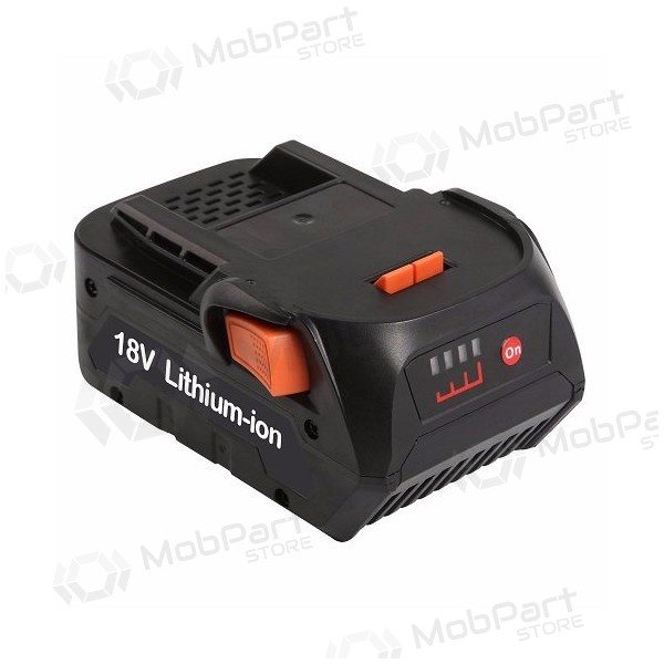 Batteria per utensili AEG / RIDGID R840083 18V 4Ah Li-ion con indicatore di carica (sostitutiva)