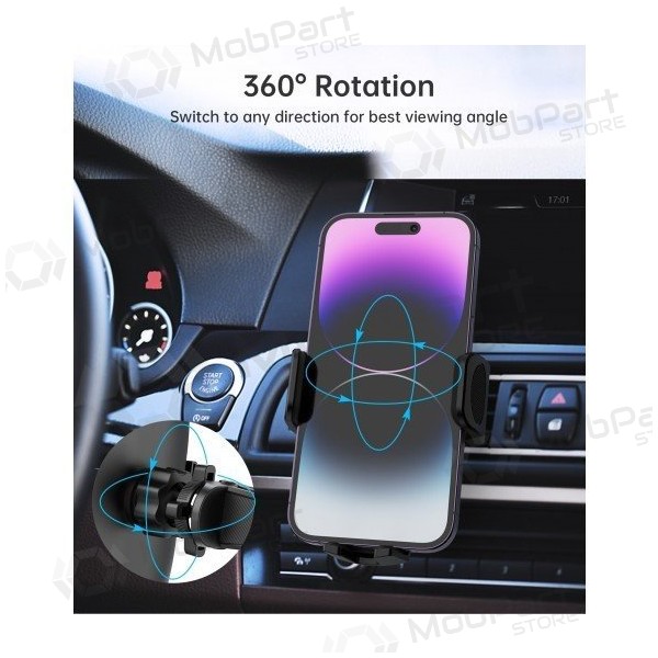Porta cellulare da auto Choetech H066 nero
