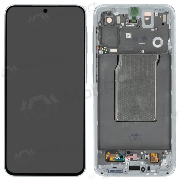 Schermo Samsung Galaxy A57 5G (azzurro) (con cornice) (Premium)