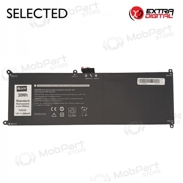 DELL 7VKV9, 3900mAh batteria del computer portatile, Selected DELL 7VKV9, 3900mAh batteria del computer portatile, Selected