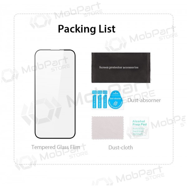 LCD apsauginis stikliukas Dux Ducis Redmi 14C/Redmi A4/Poco C75 nero