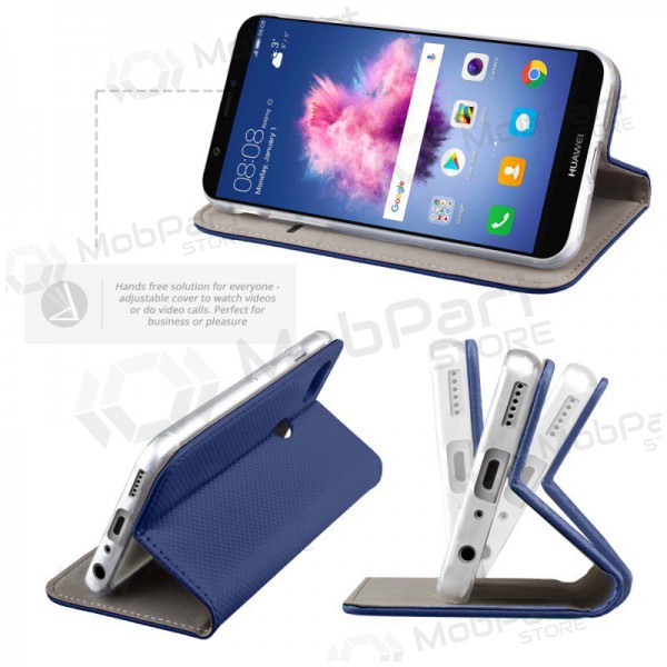 Custodia per Apple iPhone 13 Pro - Smart Magnet (blu scuro)