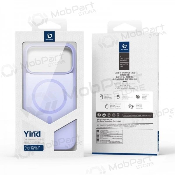Custodia per Apple iPhone 17 Pro Max, 18 Pro Max - Dux Ducis Yind (viola)