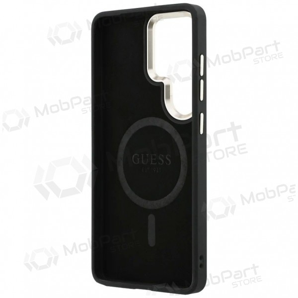 Custodia per Samsung Galaxy S26 Ultra - Guess PU Leather 4G Gold Frame Magnetic (marrone)