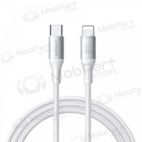 USB cavo Joyroom S-A28 USB-C to Lightning 30W 1.0m bianca