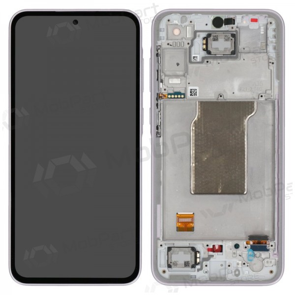 Samsung Galaxy A35 schermo / display (Awesome Lilac) (con una cornice) (originale) Samsung Galaxy A35 schermo / display (Awesome Lilac) (con una cornice) (originale)