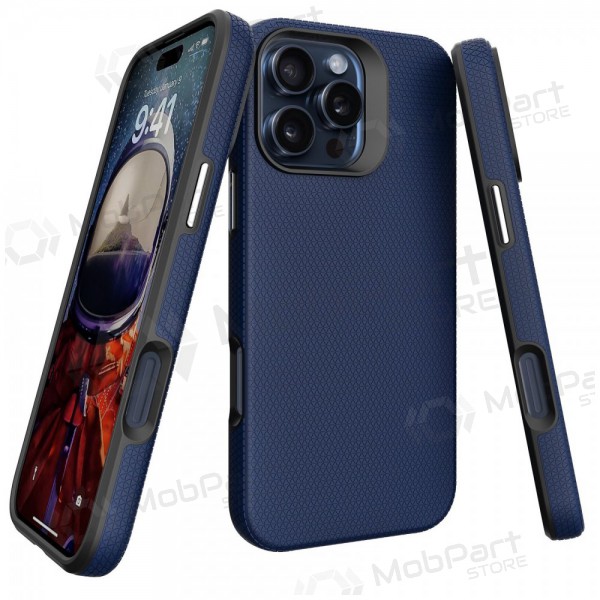 Apple iPhone 15 Pro custodia „Perfectionists“ (blu scuro)