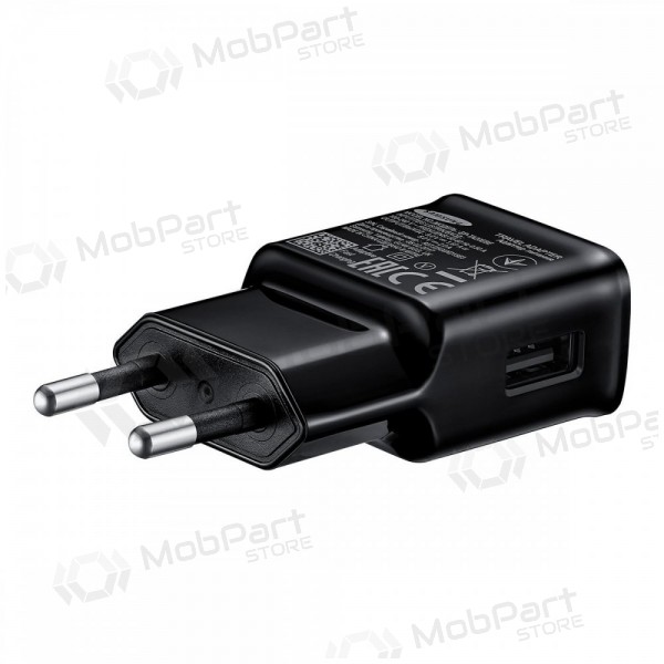 Caricatore originale Samsung EP-TA200NBE 15W + Type-C cavo nero