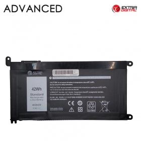 DELL WDX0R, 3400mah batteria del computer portatile, Advanced