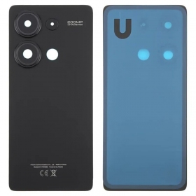 Cover posteriore per Xiaomi Redmi Note 13 Pro 4G (nero) (originale)