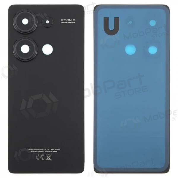 Cover posteriore per Xiaomi Redmi Note 13 Pro 4G (nero) (originale)