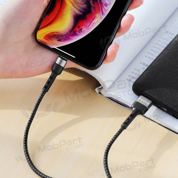 USB cavo Borofone BX34 Lightning 1.0m (nero)