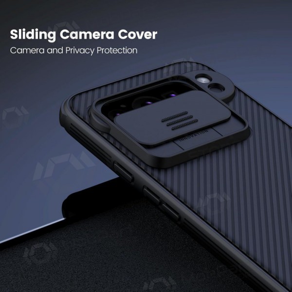 Google Pixel 7 custodia „Nillkin CamShield Pro“ (nero)
