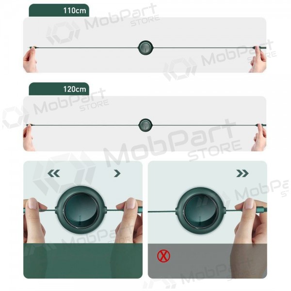 USB cavo Baseus Bright Mirror Type-C - microUSB+Lightning+Type-C 100W 1.2m (nero) CAMLC-AMJ01