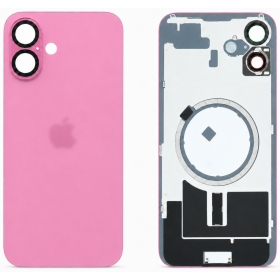 Cover posteriore per Apple iPhone 16 (rosa) (Premium)