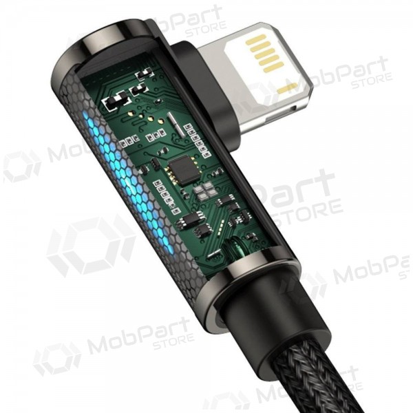 USB cavo Baseus Legend Lightning 2.4A 2.0m (nero) CALCS-A01