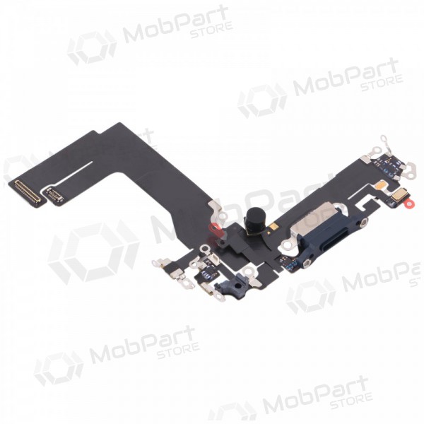 Connettore porta di ricarica e microfono per Apple iPhone 13 mini (nero)
