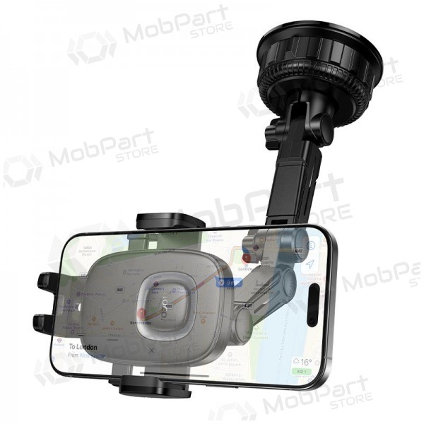 Supporto per telefono da auto Hoco H89 da cruscotto 4.5–7 pollici.