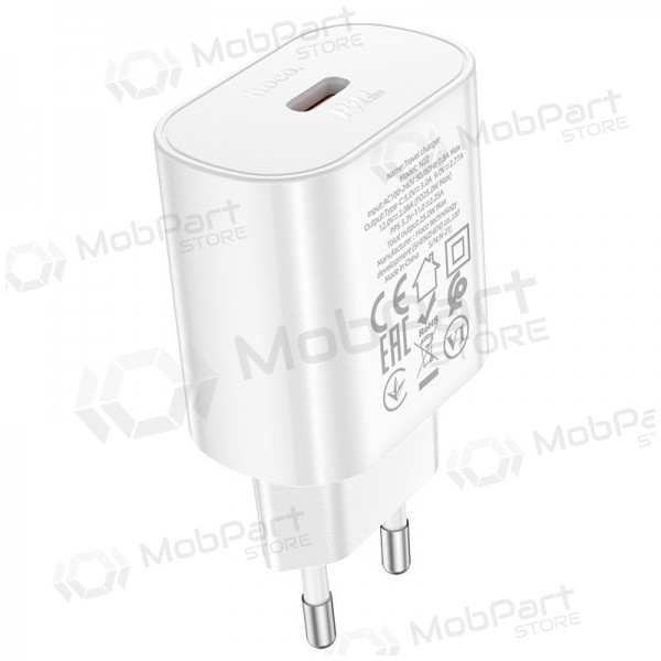 Caricabatterie per telefono Hoco N22 25 W USB-C bianco