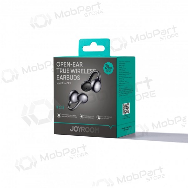 Cuffie wireless con microfono Joyroom JR-OE3 Bluetooth 5.4 USB-C grigie.