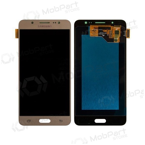 Samsung J510F Galaxy J5 (2016) schermo / display (d'oro) (service pack) (originale)