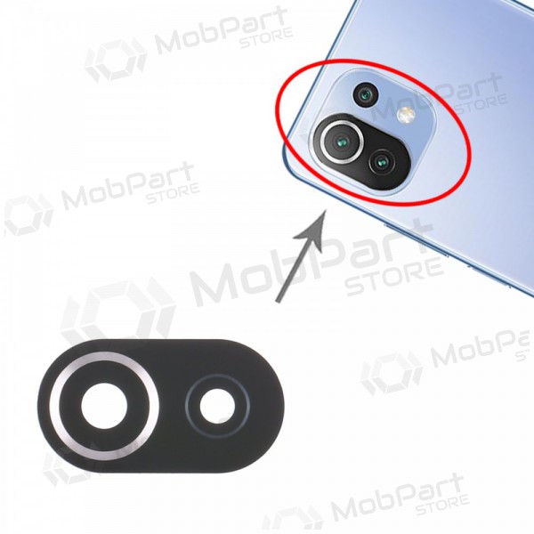 Xiaomi Mi 11 Lite 4G / 5G / 5G NE 2021 vetro della fotocamera