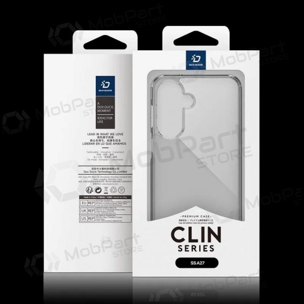 Custodia per Samsung Galaxy A27 - Dux Ducis Clin - trasparente