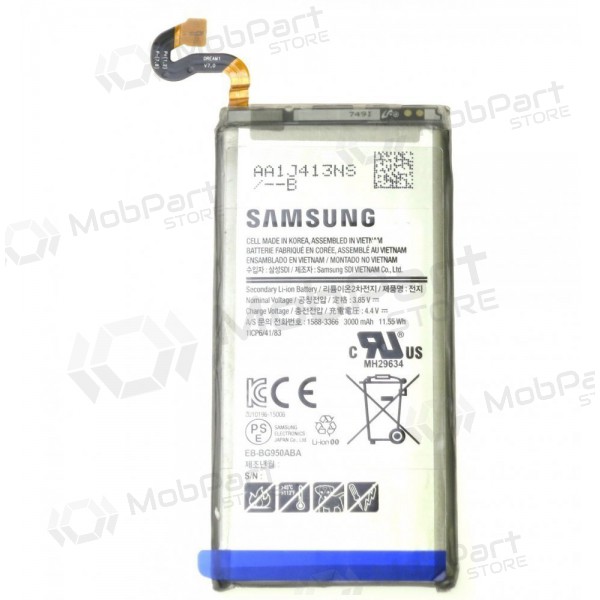 Samsung Galaxy S8 batteria, akumuliatorius (originale) Samsung Galaxy S8 batteria, akumuliatorius (originale)